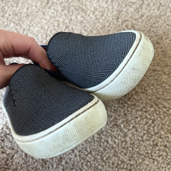 Rothy’s The Kids Sneaker Steel Grey Slip On - Picture 8 of 10